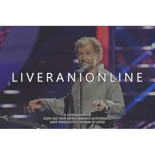 Roma - 18/09/2015 - Studi Rai Studios - Trasmissione TV \' Tale e Quale Show \' - nella foto: Walter Nudo interpreta Joe Cocker / Ph. Fabrizio Corradetti - Ag. Aldo Liverani sas