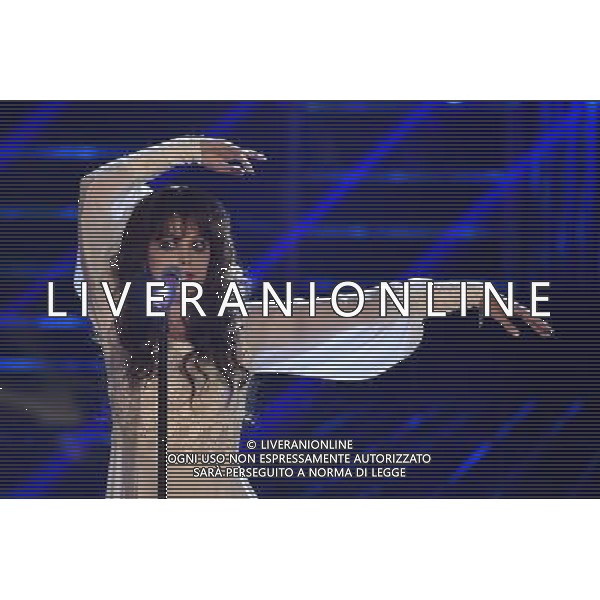 Roma - 18/09/2015 - Studi Rai Studios - Trasmissione TV \' Tale e Quale Show \' - nella foto: Cosima Coppola interpreta Kate Bush / Ph. Fabrizio Corradetti - Ag. Aldo Liverani sas