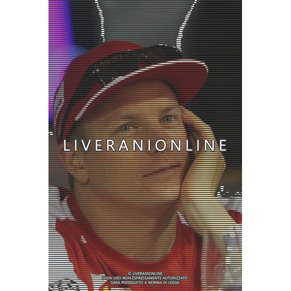 Kimi Raikkonen (FIN) Ferrari. 19.09.2015. Formula 1 World Championship, Rd 13, Singapore Grand Prix, Singapore, Singapore, Qualifying Day. AG ALDO LIVERANI SAS ONLY ITALY
