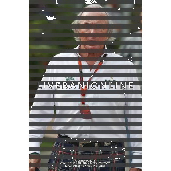 Jackie Stewart (GBR). 20.09.2015. Formula 1 World Championship, Rd 13, Singapore Grand Prix, Singapore, Singapore, Race Day. AG ALDO LIVERANI SAS ONLY ITALY