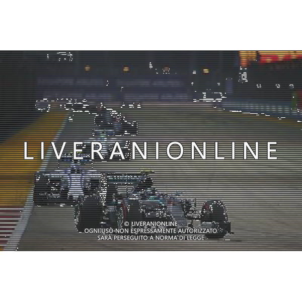 Nico Rosberg (GER) Mercedes AMG F1 W06. 20.09.2015. Formula 1 World Championship, Rd 13, Singapore Grand Prix, Singapore, Singapore, Race Day. AG ALDO LIVERANI SAS ONLY ITALY
