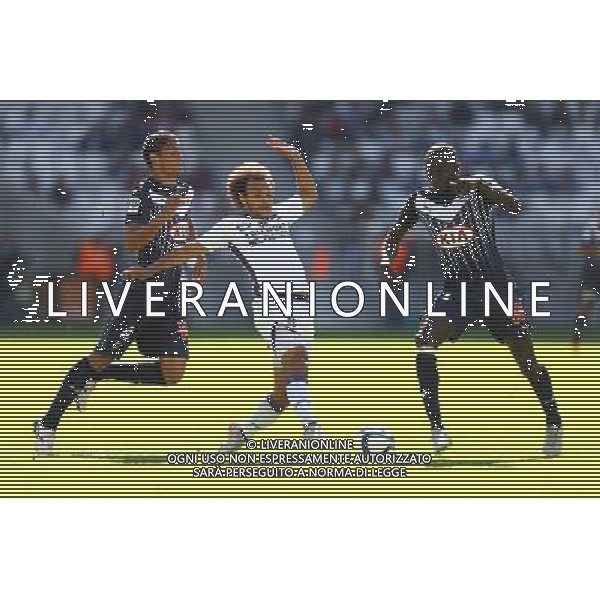 Martin Braithwaite / Cedric Yambere - 20.09.2015 - Bordeaux / Toulouse - 6eme journee de Ligue 1 Photo : Manuel Blondeau / Icon Sport AG ALDO LIVERANI SAS ONLY ITALY