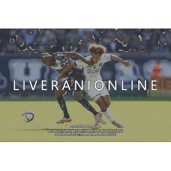 Martin Braithwaite / Nicolas Maurice Belay - 20.09.2015 - Bordeaux / Toulouse - 6eme journee de Ligue 1 Photo : Manuel Blondeau / Icon Sport AG ALDO LIVERANI SAS ONLY ITALY