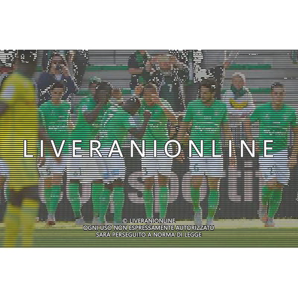 Joie Jonathan BAMBA - 20.09.2015 - Saint Etienne / Nantes - 6eme journee de Ligue 1 Photo : Jean Paul Thomas / Icon Sport AG ALDO LIVERANI SAS ONLY ITALY