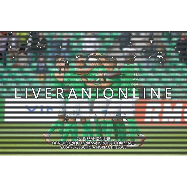 Joie Robert BERIC - 20.09.2015 - Saint Etienne / Nantes - 6eme journee de Ligue 1 Photo : Jean Paul Thomas / Icon Sport AG ALDO LIVERANI SAS ONLY ITALY