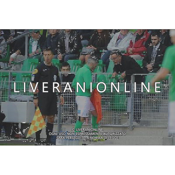 Christophe GALTIER / Fabien LEMOINE - 20.09.2015 - Saint Etienne / Nantes - 6eme journee de Ligue 1 Photo : Jean Paul Thomas / Icon Sport AG ALDO LIVERANI SAS ONLY ITALY