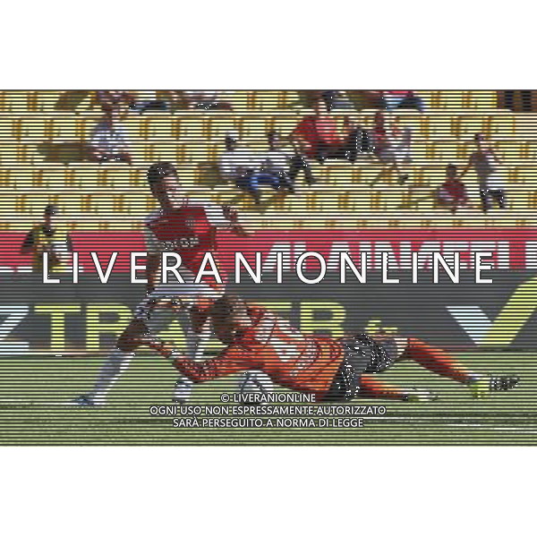 Rony Lopes / Lecomte Benjamin - 20.09.2015 - Monaco / Lorient - 6eme journee de Ligue 1 Photo : Jean Christophe Magnenet / Icon Sport AG ALDO LIVERANI SAS ONLY ITALY