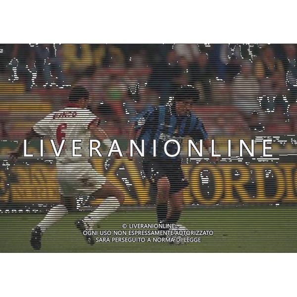 23-09-1997 INTER FOGGIA COPPA ITALIA NELLA FOTO IVAN ZAMORANO AG ALDO LIVERANI SAS