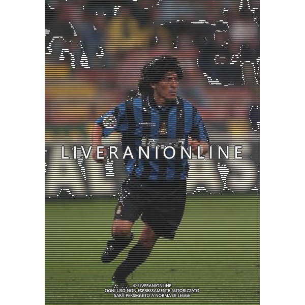 23-09-1997 INTER FOGGIA COPPA ITALIA NELLA FOTO IVAN ZAMORANO AG ALDO LIVERANI SAS