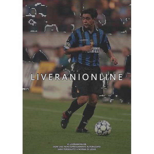 23-09-1997 INTER FOGGIA COPPA ITALIA NELLA FOTO ALVARO RECOBA AG ALDO LIVERANI SAS