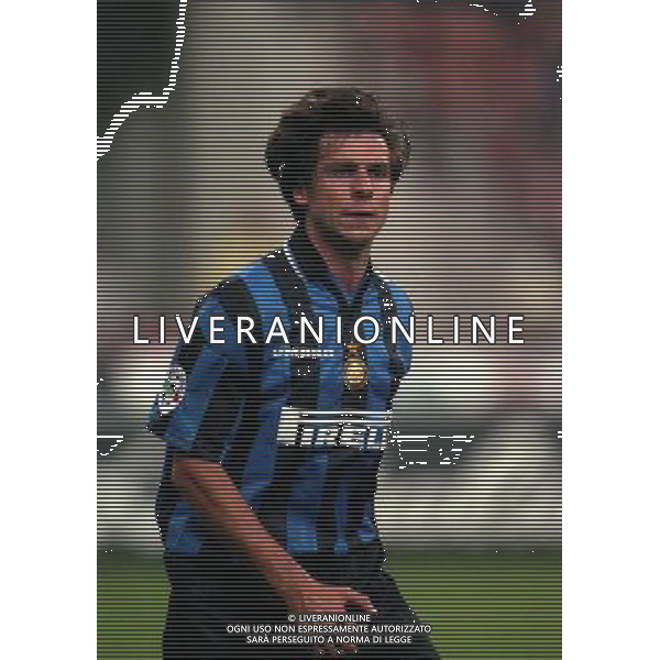 23-09-1997 INTER FOGGIA COPPA ITALIA NELLA FOTO NICOLA BERTI AG ALDO LIVERANI SAS