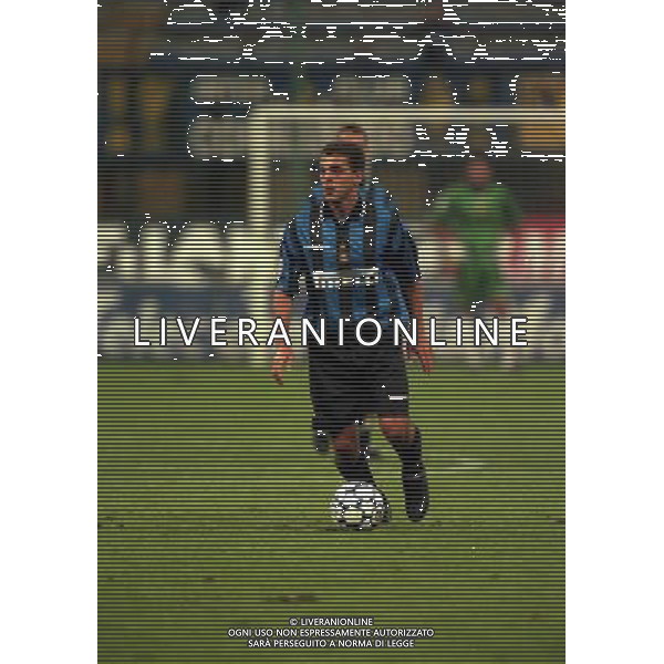 23-09-1997 INTER FOGGIA COPPA ITALIA NELLA FOTO ZE ELIAS AG ALDO LIVERANI SAS