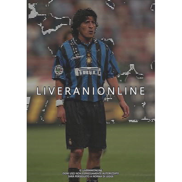 23-09-1997 INTER FOGGIA COPPA ITALIA NELLA FOTO IVAN ZAMORANO AG ALDO LIVERANI SAS