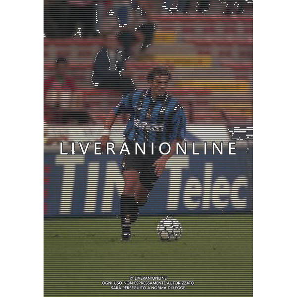23-09-1997 INTER FOGGIA COPPA ITALIA NELLA FOTO FRANCESCO MORIERO AG ALDO LIVERANI SAS