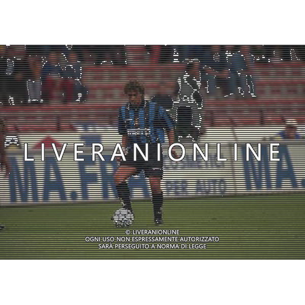 23-09-1997 INTER FOGGIA COPPA ITALIA NELLA FOTO FRANCESCO MORIERO AG ALDO LIVERANI SAS