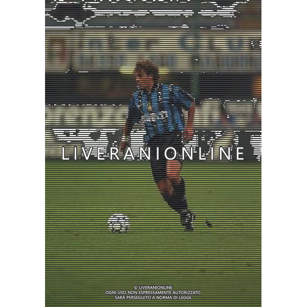 23-09-1997 INTER FOGGIA COPPA ITALIA NELLA FOTO FRANCESCO MORIERO AG ALDO LIVERANI SAS