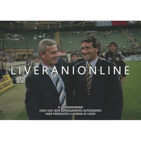 23-09-1997 INTER FOGGIA COPPA ITALIA NELLA FOTO LUIGI SIMONI E DOMENICO CASO AG ALDO LIVERANI SAS