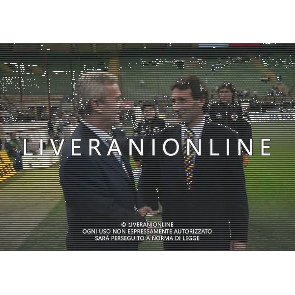 23-09-1997 INTER FOGGIA COPPA ITALIA NELLA FOTO LUIGI SIMONI E DOMENICO CASO AG ALDO LIVERANI SAS