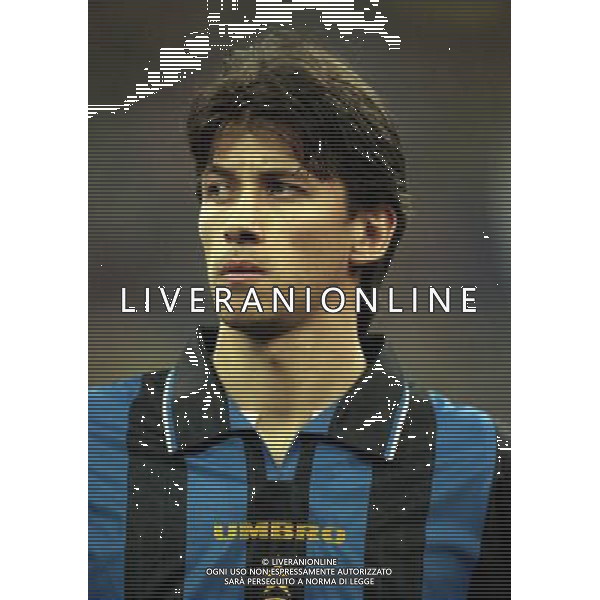 18-03-1997 QUARTI DI FINALE COPPA UEFA INTER ANDERLECHT NELLA FOTO MASSIMO PAGANIN AG ALDO LIVERANI SAS