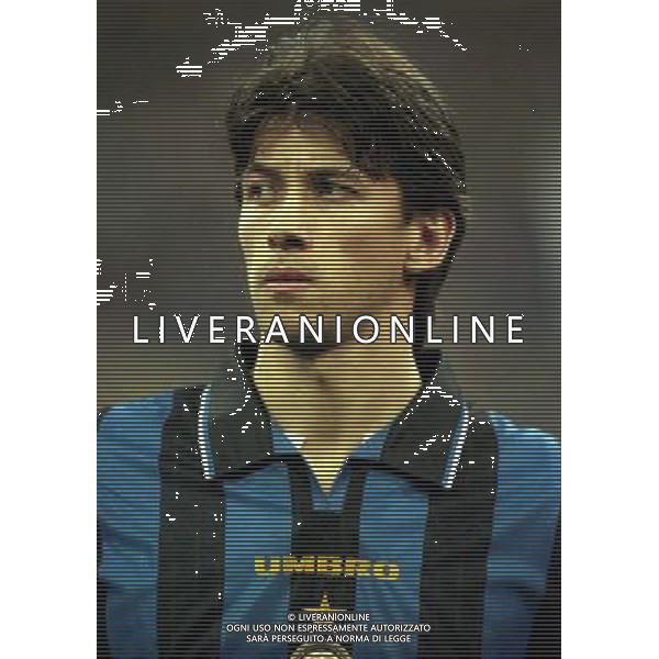 18-03-1997 QUARTI DI FINALE COPPA UEFA INTER ANDERLECHT NELLA FOTO MASSIMO PAGANIN AG ALDO LIVERANI SAS