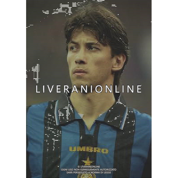 18-03-1997 QUARTI DI FINALE COPPA UEFA INTER ANDERLECHT NELLA FOTO MASSIMO PAGANIN AG ALDO LIVERANI SAS