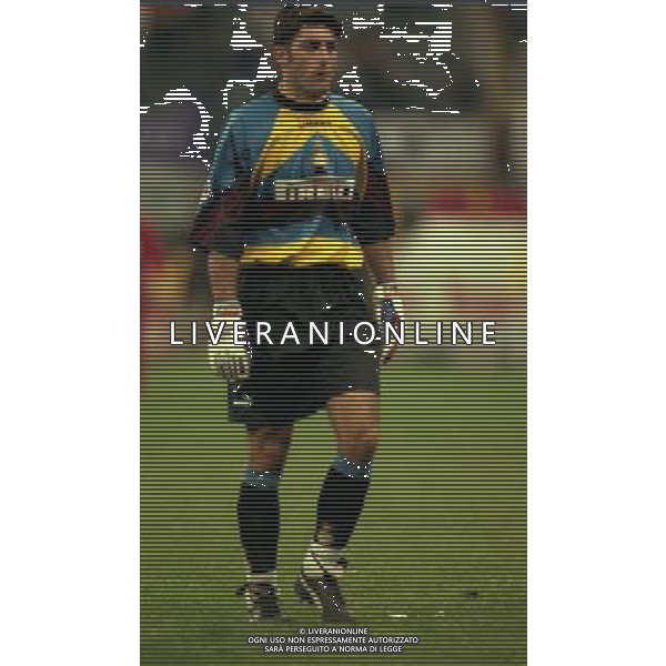 18-03-1997 QUARTI DI FINALE COPPA UEFA INTER ANDERLECHT NELLA FOTO GAINLUCA PAGLIUCA AG ALDO LIVERANI SAS