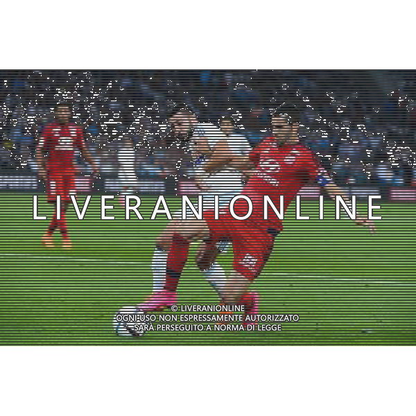 Romain ALESSANDRINI / Maxime GONALONS - 20.09.2015 - Marseille / Lyon - 6eme journee de Ligue 1 Photo : Gaston Petrelli / Icon Sport AG ALDO LIVERANI SAS ONLY ITALY