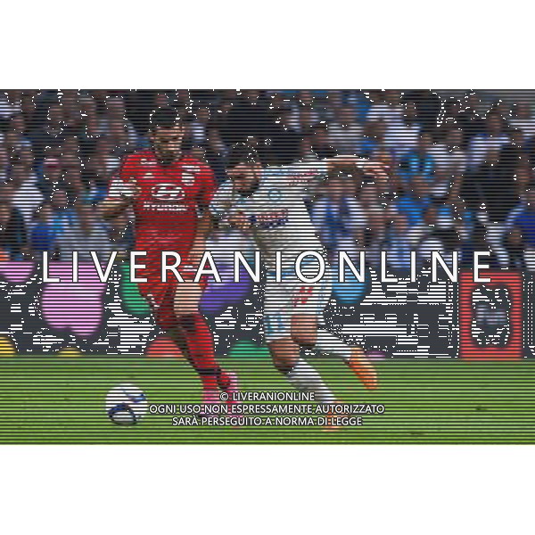 Maxime GONALONS / Romain ALESSANDRINI - 20.09.2015 - Marseille / Lyon - 6eme journee de Ligue 1 Photo : Gaston Petrelli / Icon Sport AG ALDO LIVERANI SAS ONLY ITALY