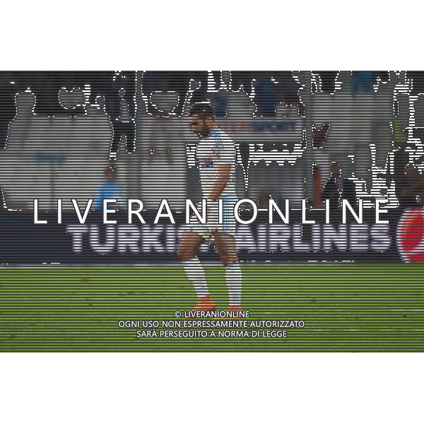 Carton Rouge Romain Alessandrini - 20.09.2015 - Marseille / Lyon - 6eme journee de Ligue 1 Photo : Alexandre Dimou / Icon Sport AG ALDO LIVERANI SAS ONLY ITALY