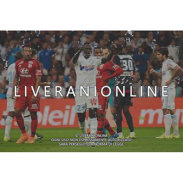 Benjamin Mendy - 20.09.2015 - Marseille / Lyon - 6eme journee de Ligue 1 Photo : Alexandre Dimou / Icon Sport AG ALDO LIVERANI SAS ONLY ITALY