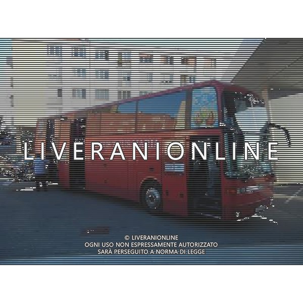 OSJEK 2015 NELLA FOTO L\'AUTOBUS CROATO PER I VIAGGI A Medjugorje AG ALDO LIVERANI SAS