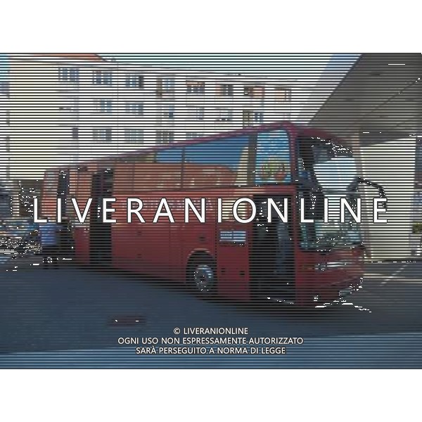 OSJEK 2015 NELLA FOTO L\'AUTOBUS CROATO PER I VIAGGI A Medjugorje AG ALDO LIVERANI SAS