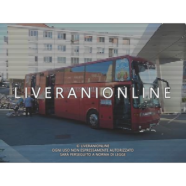 OSJEK 2015 NELLA FOTO L\'AUTOBUS CROATO PER I VIAGGI A Medjugorje AG ALDO LIVERANI SAS