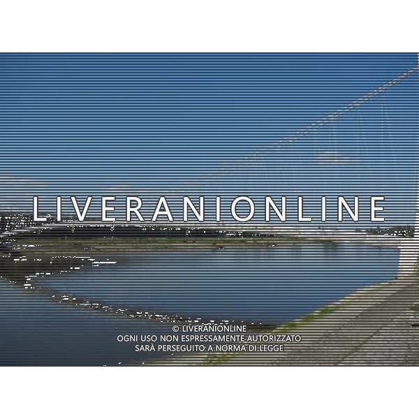 OSJEK CROAZIA 2015 NELLA FOTO IL PONTE SUL FIUME DRAVA AG ALDO LIVERANI SAS