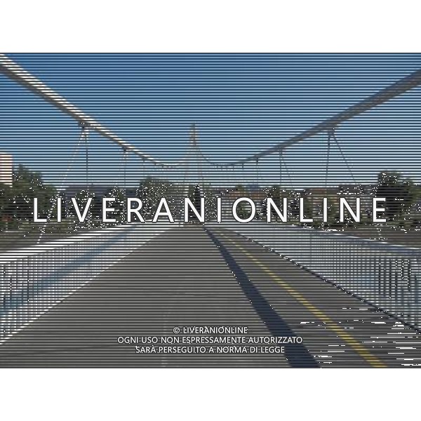 OSJEK CROAZIA 2015 NELLA FOTO IL PONTE SUL FIUME DRAVA AG ALDO LIVERANI SAS