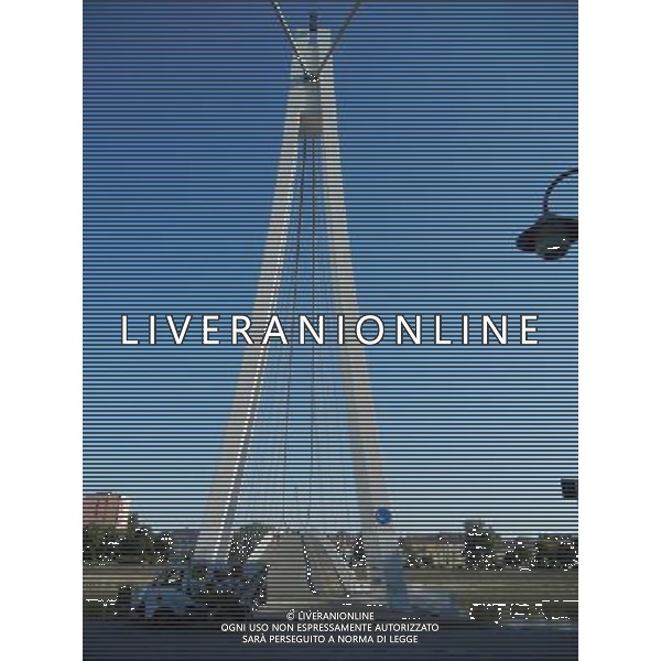 OSJEK CROAZIA 2015 NELLA FOTO IL PONTE SUL FIUME DRAVA AG ALDO LIVERANI SAS