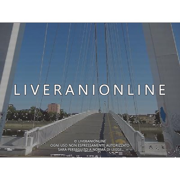 OSJEK CROAZIA 2015 NELLA FOTO IL PONTE SUL FIUME DRAVA AG ALDO LIVERANI SAS