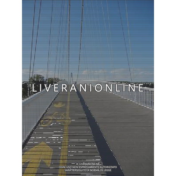 OSJEK CROAZIA 2015 NELLA FOTO IL PONTE SUL FIUME DRAVA AG ALDO LIVERANI SAS