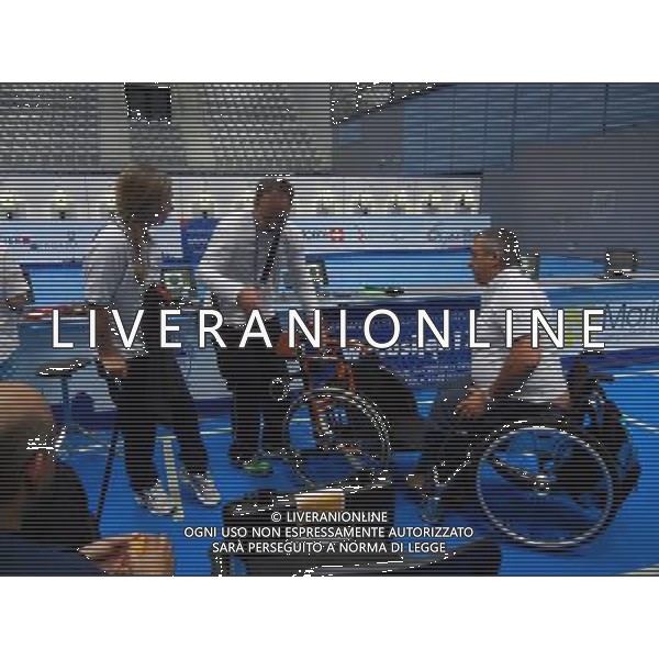 OSJEK CROAZIA 2015 NELLA FOTO NADIA FARIO CAMPIONESSA DI TIRO CON PISTOLA CON IL COMPAGNO IVANO BORGATO AG ALDO LIVERANI SAS