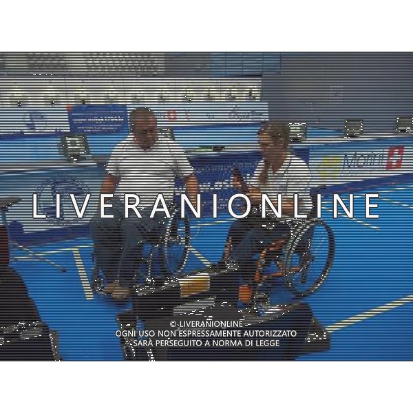 OSJEK CROAZIA 2015 NELLA FOTO NADIA FARIO CAMPIONESSA DI TIRO CON PISTOLA CON IL COMPAGNO IVANO BORGATO AG ALDO LIVERANI SAS