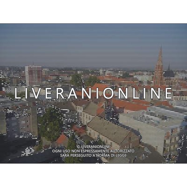 OSJEK CROAZIA 2015 PANORAMICA DELLA CITTA DI OSJEK AG ALDO LIVERANI SAS