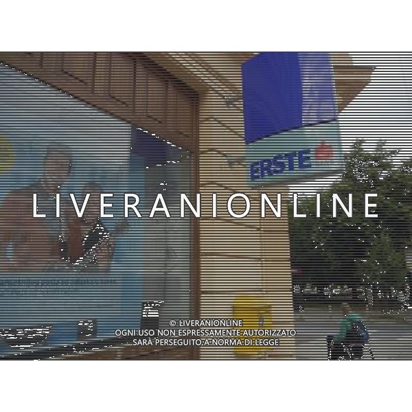 OSJEK CROAZIA 2015 NELLA FOTO PANORAMICA DELLA CITTA DI OSJEK ISTITUTI BANCARI AG ALDO LIVERANI SAS