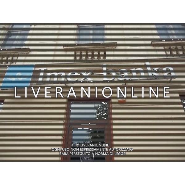 OSJEK CROAZIA 2015 NELLA FOTO PANORAMICA DELLA CITTA DI OSJEK ISTITUTI BANCARI AG ALDO LIVERANI SAS