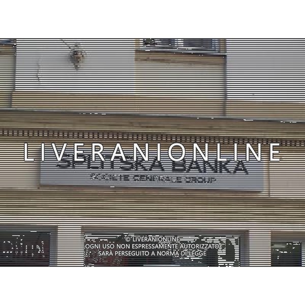 OSJEK CROAZIA 2015 NELLA FOTO PANORAMICA DELLA CITTA DI OSJEK ISTITUTI BANCARI AG ALDO LIVERANI SAS