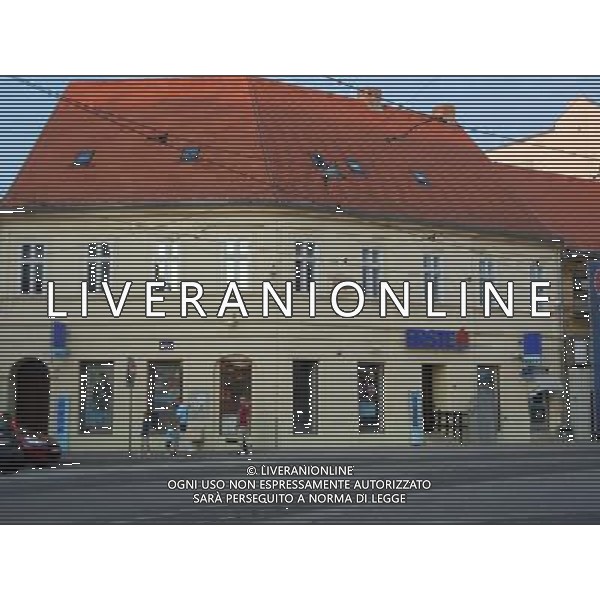 OSJEK CROAZIA 2015 NELLA FOTO PANORAMICA DELLA CITTA DI OSJEK ISTITUTI BANCARI AG ALDO LIVERANI SAS