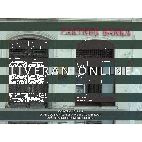 OSJEK CROAZIA 2015 NELLA FOTO PANORAMICA DELLA CITTA DI OSJEK ISTITUTI BANCARI AG ALDO LIVERANI SAS