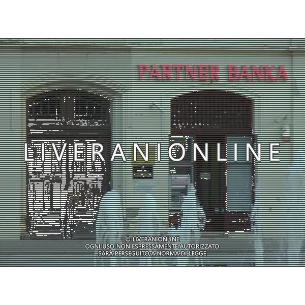 OSJEK CROAZIA 2015 NELLA FOTO PANORAMICA DELLA CITTA DI OSJEK ISTITUTI BANCARI AG ALDO LIVERANI SAS