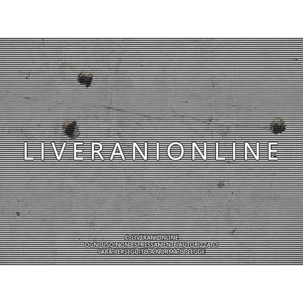 OSJEK CROAZIA 2015 NELLA FOTO PANORAMICA DELLA CITTA DI OSJEK CON VISIBILI SUI MURI DELLE CASE ANCORA I SEGNI DELLA GUERRA CON LA SERBIA AG ALDO LIVERANI SAS