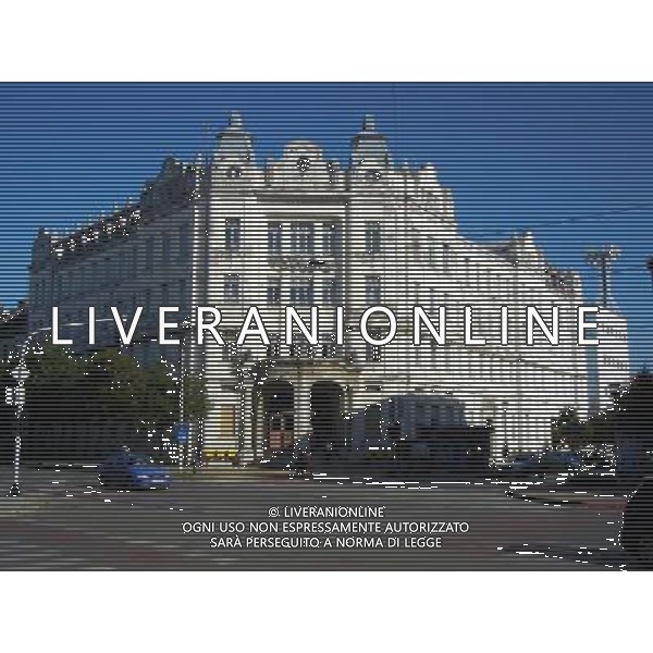 OSJEK 2015 NELLA FOTO PANORAMICA DELLA CITTA DI OSJEK LA SEDE DELLE POSTE AG ALDO LIVERANI SAS