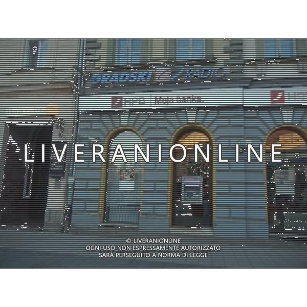 OSJEK CROAZIA 2015 NELLA FOTO PANORAMICA DELLA CITTA DI OSJEK ISTITUTI BANCARI AG ALDO LIVERANI SAS